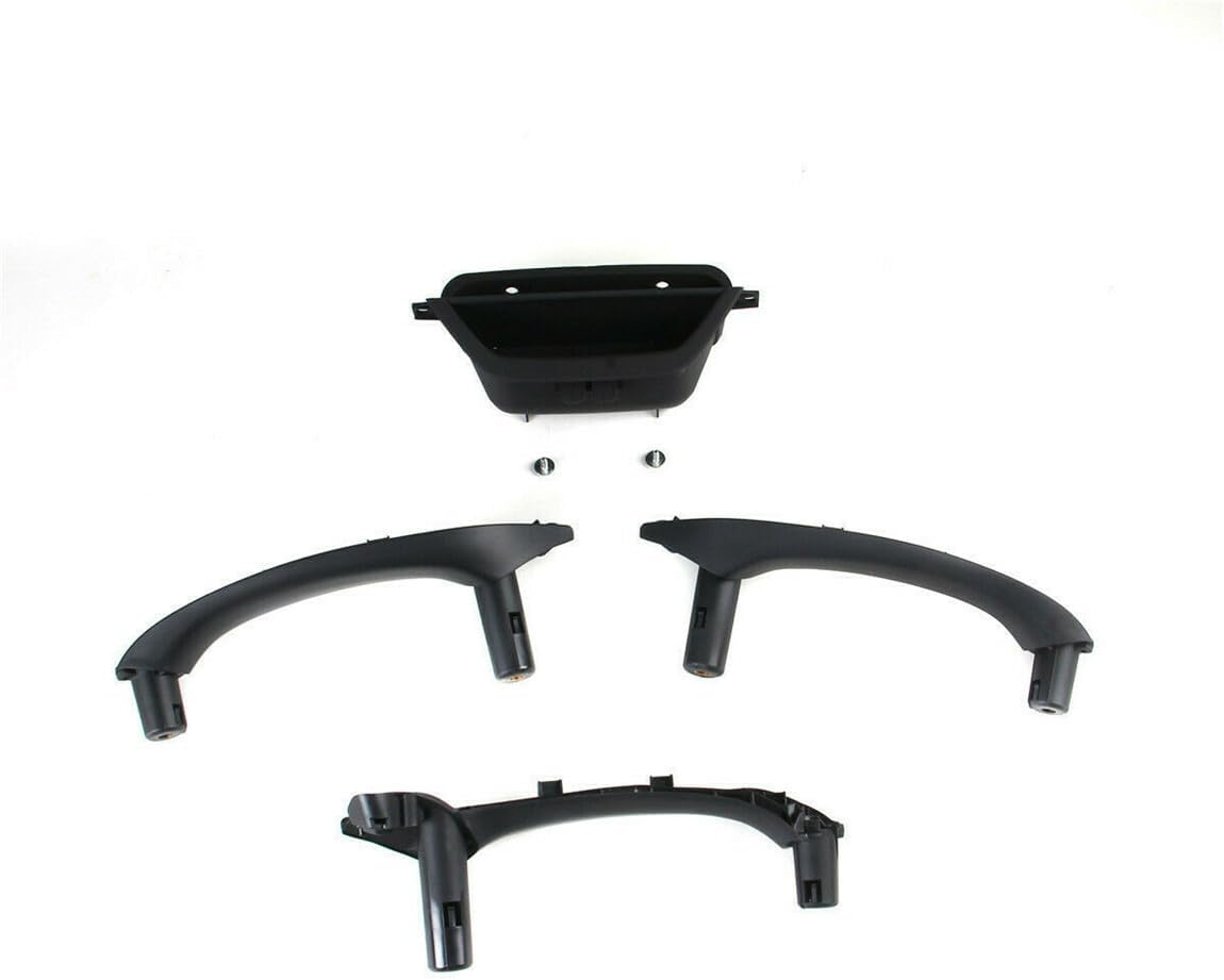 ya 5 8.10 LHD Black ABS Inner Interior Door Handle Cover Fit for BMW X3 X4#51419209215/16#