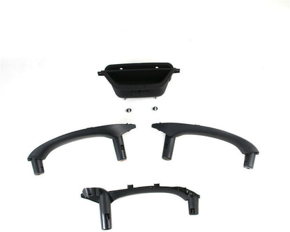 ya 5 8.10 LHD Black ABS Inner Interior Door Handle Cover Fit for BMW X3 X4#51419209215/16#