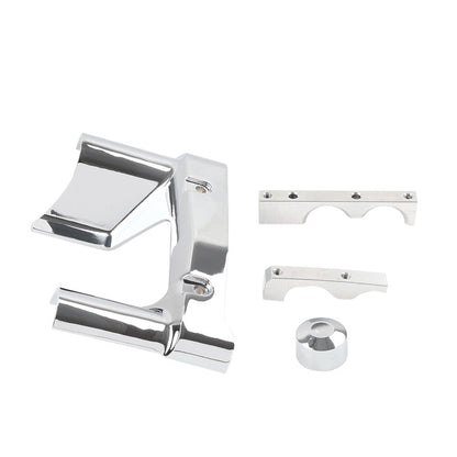 ya 9 10.24 Nacelle Oil Line Cover Chrome for Harley Softail FXST Fat Boy FLSTF Night T