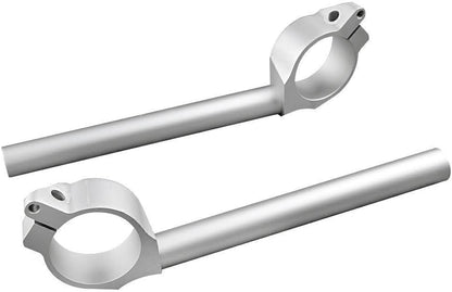 ya 4 8.14 for Yamaha YZF R6 2006 2007-2010 Silver Moto Billet Handlebar Handle Bar Clip