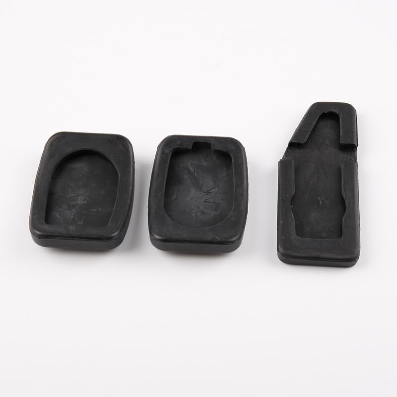 ya 11 9.14 baidi3 Pcs/Set Accelerator Brake Clutch Pedal Pads Rubber Cover for Suzuki for Swift