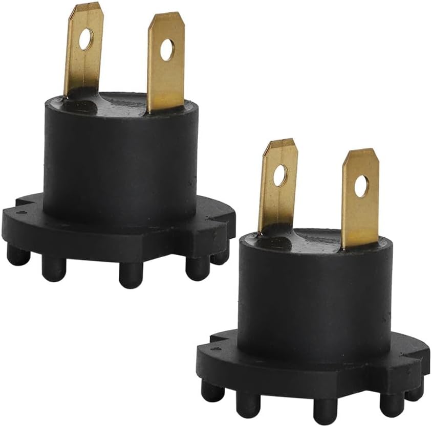 ya 9 10.24 2pcs Front Low Beam Headlight Socket Adapter B28V-51-0A3 for Mazda 3 5 Protege 5