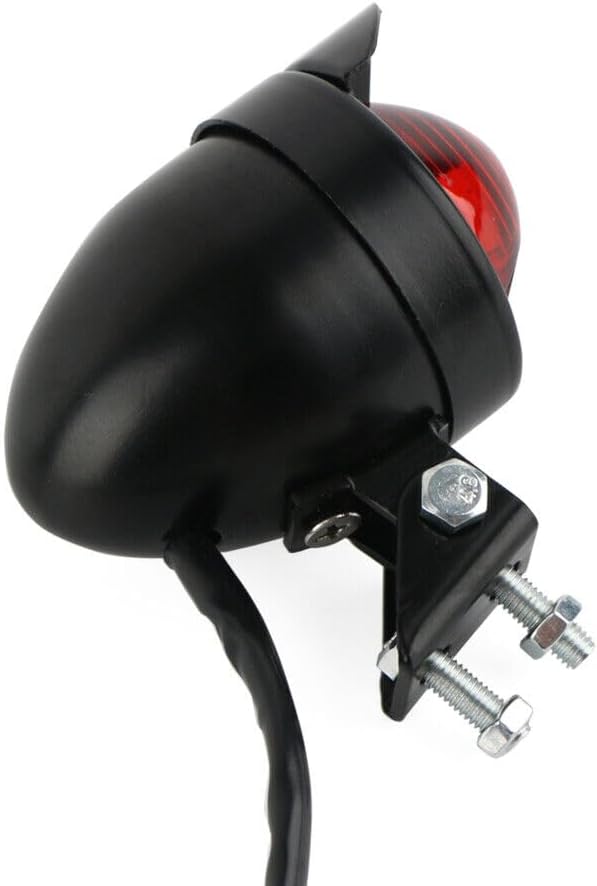 ya 4 8.14 Motorcycle Tail Light Bulb Rear Stop Brake Light For Harley Cafe Bobber Chopper 