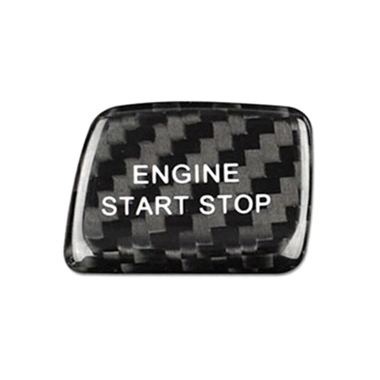 ya 4 8.8 Internal Engine Start Stop Button Cover Sticker for Chevrolet Camaro Carbon Fiber