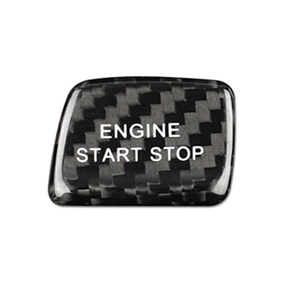 ya 3 8.24 baidi Internal Engine Start Stop Button Cover Sticker for Chevrolet Camaro Carbon Fiber