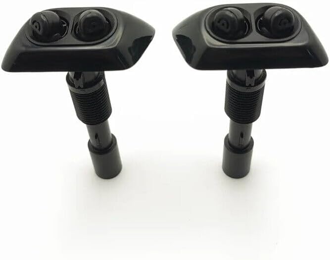 ya 4 8.14 1 pair of left and right black headlight washer nozzles for 740iL 750iL for BMW E38