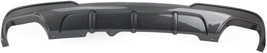 ya 2 8.15 Rear Bumper Diffuser s Lip for BMW 5 Series F10 M Sport 2011-16 12 Carbon