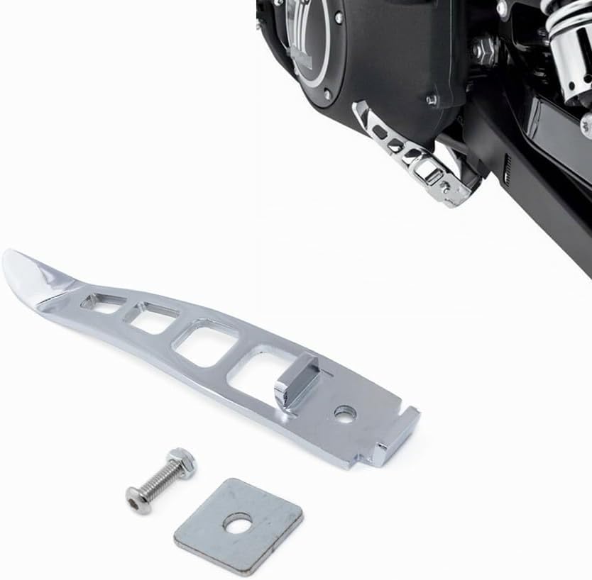 ya 2 8.15 Chrome Stand Extension Kickstand for Harley Dyna 1993-2017 Low Rider Street Bob