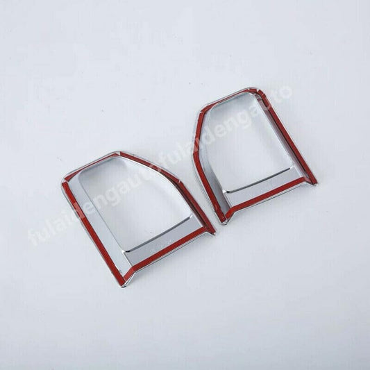ya 6 8.14 for Jeep for Wrangler JL 2018-2022 Chrome Car Rear Bumper Fog Lamp F for Ram e Trim 