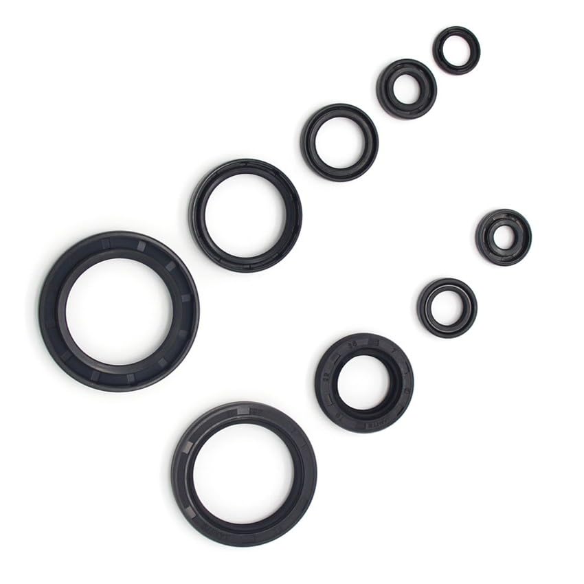 ya 13 9.15 baidi for Honda Motorcycle Engine Oil Seal Kit Set Seals CRF450R 2009-2014 CRF450R