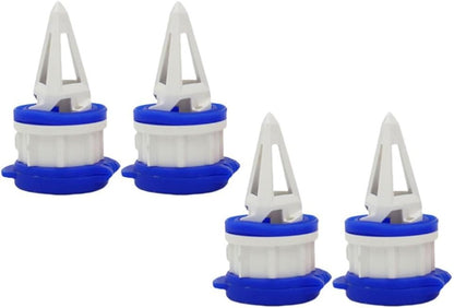ya 14 9.20 baidi 4 Pcs Drink Deflector Bottle Spout Pourer Drinking Funnel Covers
