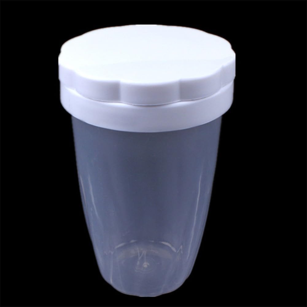 ya 14 9.20 baidi 2PCS Handheld Flour Sieve Sifter Cup Baking Icing Sugar Shaker Sieve Jar-1