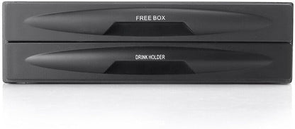 ya 6 8.14 Car Double Din Radio Pocket Installation Dash Storage Box Cup Holder Universal