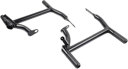 ya 4 8.8.2 Saddlebag Guard Rails Crash Bars Rear for Harley Road Street Glide FLHX 2014-24