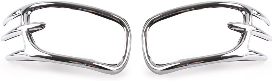 ya 9 10.24 Chrome Goldwing Fairing Mirror Back Accent Grille Fit for Honda GL1800 2001