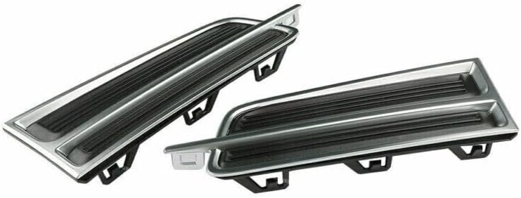 ya 4 8.10 Pair Front Fog Driving Light Cover Trim Grille Fit for Cadillac XTS 2013-2017