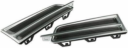 ya 4 8.10 Pair Front Fog Driving Light Cover Trim Grille Fit for Cadillac XTS 2013-2017