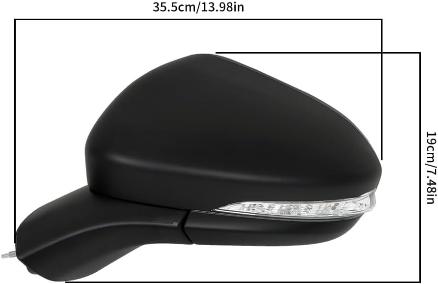 ya 11 9.14 baidiFits 2015-2017 for Ford Fusion Driver Left Side Mirror (11 Pin) New