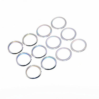 ya 5 8.10 Set of 12 Metal Engine Oil Drain Plug Washer Gaskets for Subaru 803916010