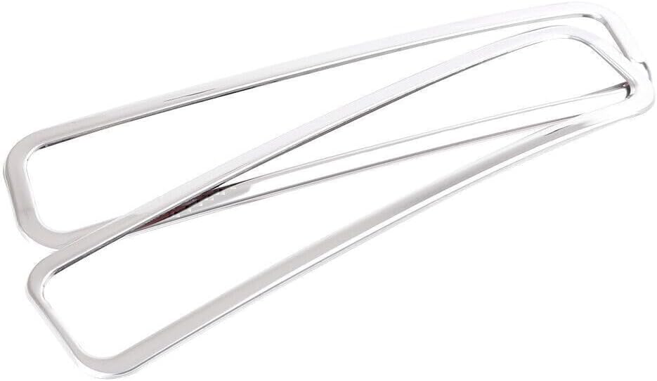ya 2 8.15 Ruckfahrscheinwerfer Lampenabdeckung Deko Blenden for Cadillac SRX 2010-15 Chrom