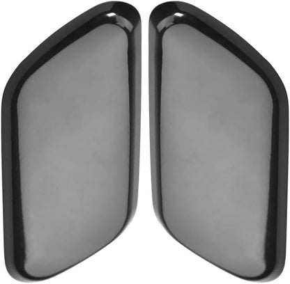 ya 27 10.13 baidi 2X Headlight Washer Jet Nozzle Cover Unpainted LH+RH for Prius XW30 2011-2015
