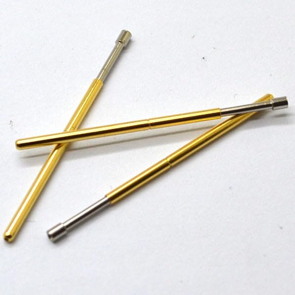 ya 16 10.20 baidi 100pcs/Bag P100-A2 Dia 1.5mm Spring Test Probes Pogo Pin Length 33.35mm