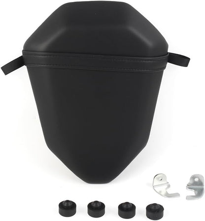 ya 4 8.8.2 Rear Passenger for SEAT Pillion Pad Fit for Yamaha FZ07 2014-2017 MT-07 2014-2017 Black