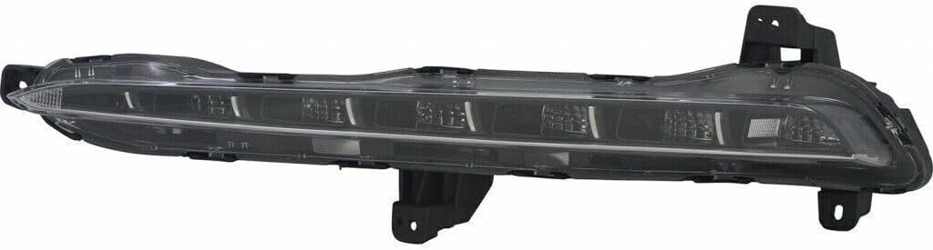 ya 10 9.16 zhengce LED Fog Light Daytime running light Pair for Hyundai Sonata 2015-2017