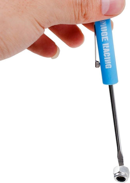 ya 28 10.13 baidi 10X Blue Mini Pocket Screwdriver Flat Tip Magnet Clip
