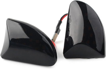 ya 14 9.20 zhengce LED Sequential Dynamic Side Marker Turn Signal Light Black for Smart Fortw-1