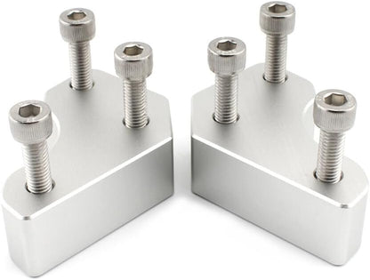 ya 6 8.14 Handlebar Risers Height Up Adapters for Kawasaki GTR1400 Concours 1400 08-22