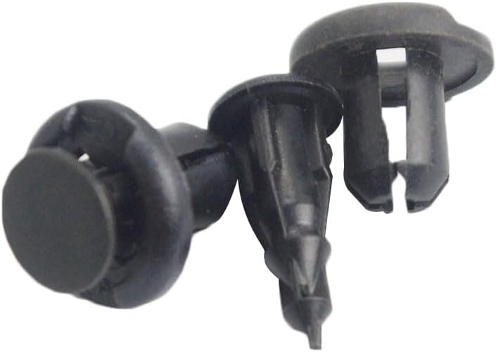 ya 2 8.15 Set of 30 Bumper Push Type Retainers Clips Black for Nissan 01553-09241