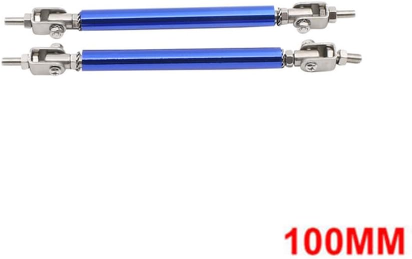 ya 2 8.15 100MM Adjustable Front Bumper Lip Splitter Strut Rod Tie Support Bar for Dodge