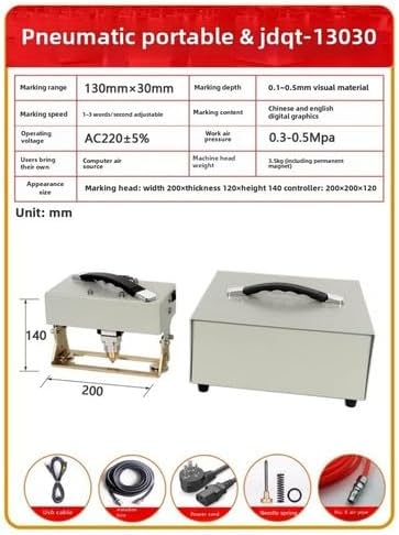 ya 28 10.13 baidi Pneumatic Electric Portable Marking Machine Marking Machine Steel Die Flange-6