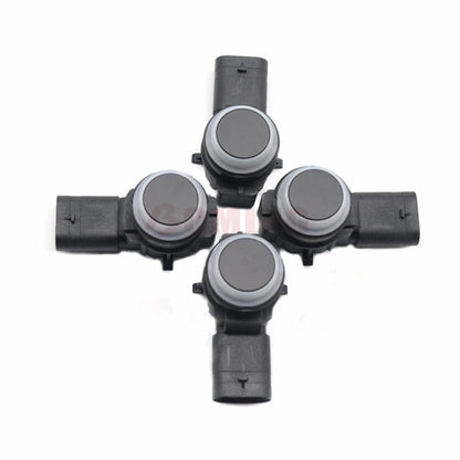 ya 2 8.15 4pcs Fit for Tesla Model S Front Parking Sensor Assist PDC 1048474-01-A Black