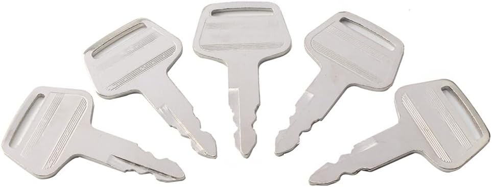 ya 4 8.8.2 KV02 Heavy Equipment Ignition Keys 5PCS For Kato Excavator Models HD