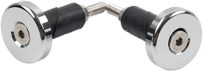 ya 6 8.14 Motorcycle 7/8'' 1'' Handlebar Grips Handle Bar End Cap Silder Plug 7/8'' 1''