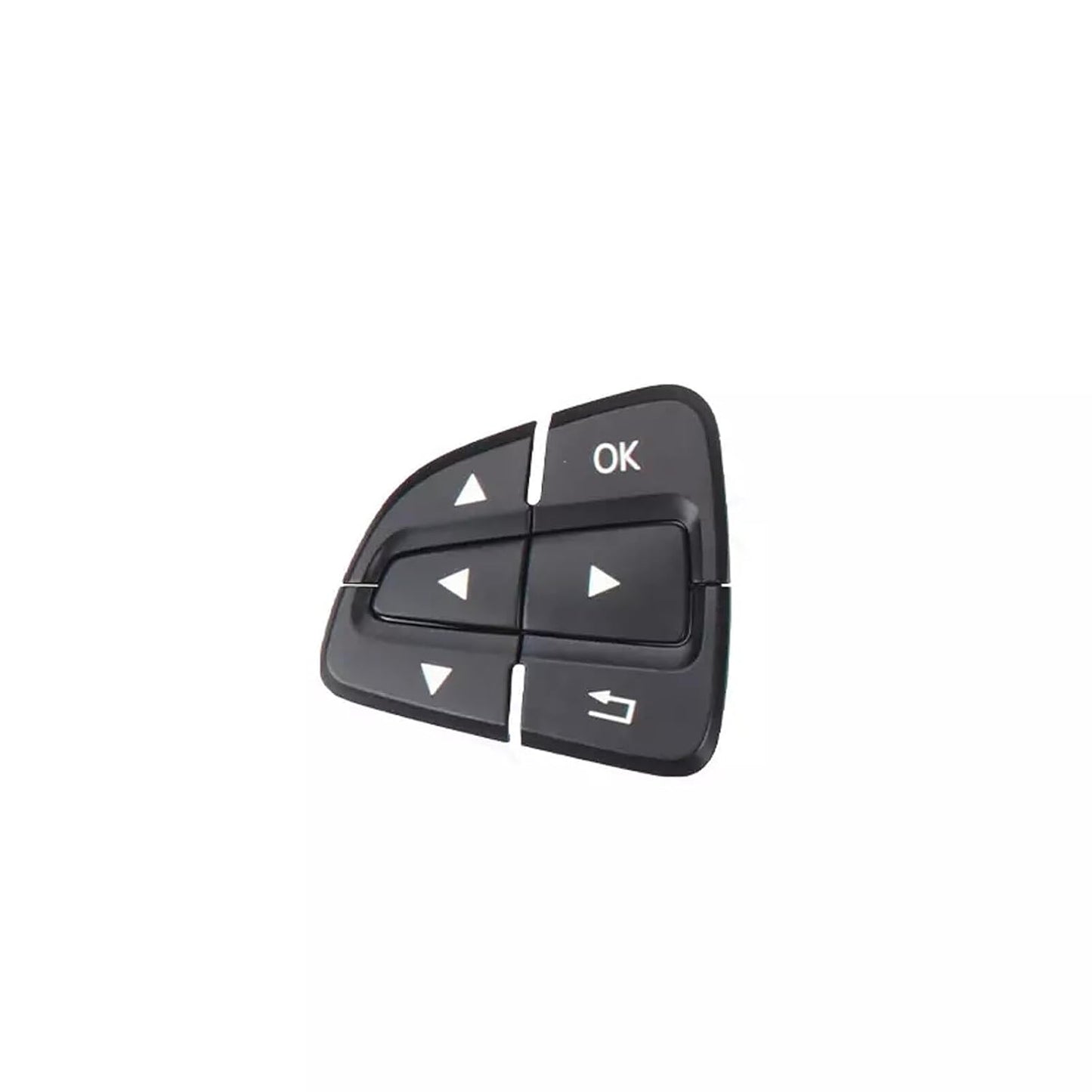 ya 4 8.8 Pair of L&R Steering Wheel Switch Button Covers Black for Mercedes W292 W176 W166. 