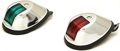 ya 4 8.24 baidi Red Green Boat Yacht Vertical Mount 12V LED Navigation Lights Side Marker