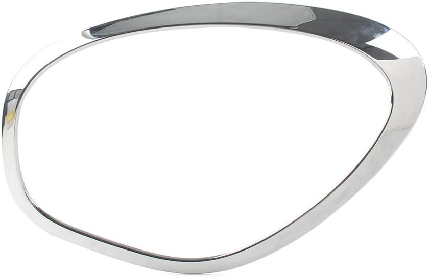 ya 4 8.10 Front Left Headlight Lamp Bezel Trim Chrome for Mini Cooper Country for MAN R60 R61