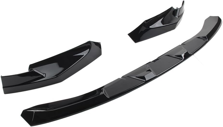 ya 2 8.15 Front Bumper Lip Spoiler for BMW G80 M3 G82 G83 M4 2021-2023 Gloss Black cl