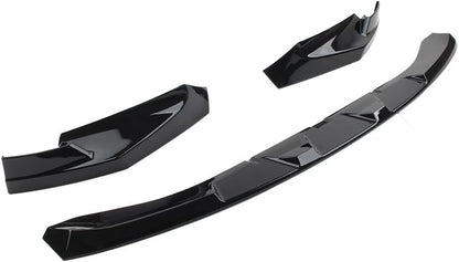 ya 2 8.15 Front Bumper Lip Spoiler for BMW G80 M3 G82 G83 M4 2021-2023 Gloss Black cl