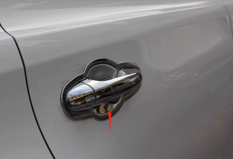 ya 2 8.15 for Toyota RAV4 2013-2018 Black Trim Exterior Side Door Bowl Cover Trim 8P