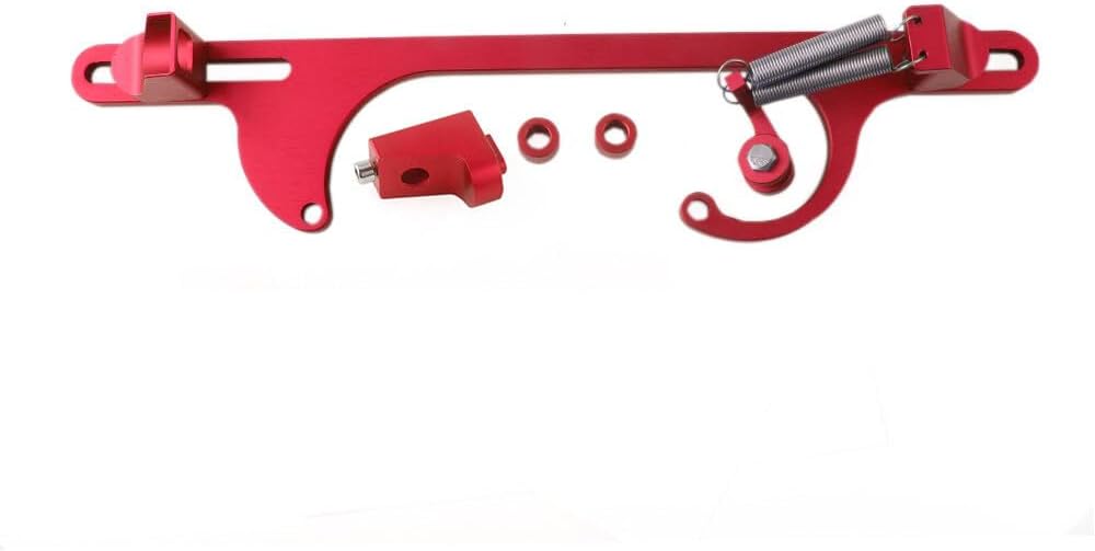 ya 2 8.15 Red Aluminum 4160 Series Throttle Cable Carb Bracket Carburetor 350 for Holley
