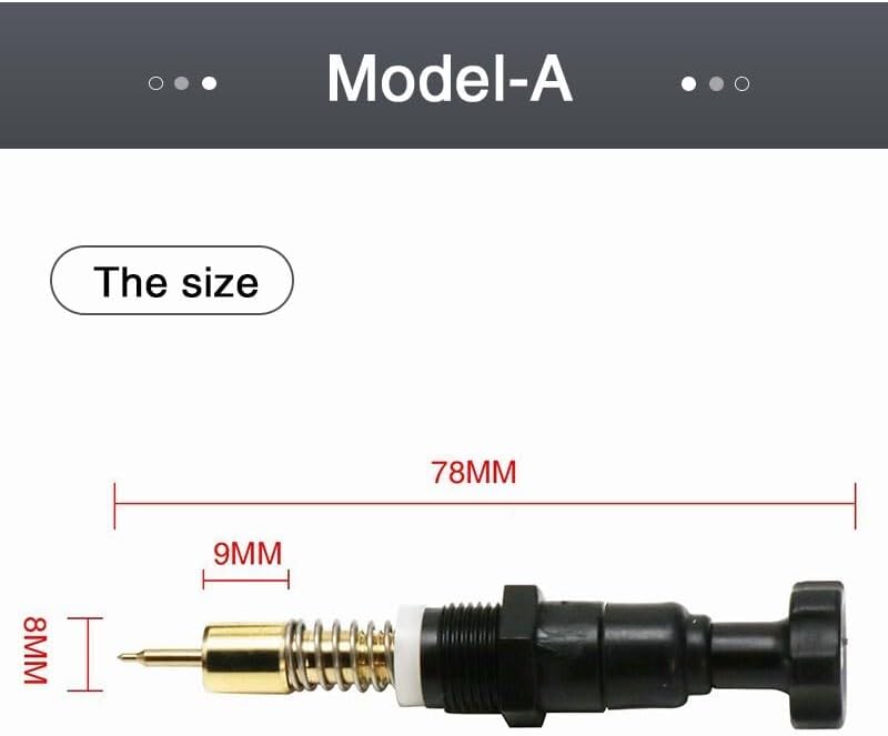 ya 2 8.15 1PC PJ34/36 Carburetor Manual Choke Plunger Lever Choke Valve for Yamaha ATV