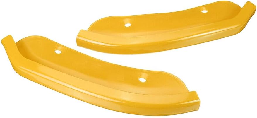 ya 2 8.15 2Pcs Front Bumper Lip Splitter Guard Cover for Challenger SRT Scat Pack 2015-20
