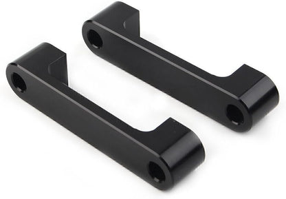 ya 4 8.10 Fit for Harley Touring 1996-2013 97 Black Wrap Front Fender Brackets Spacers 30 Inch