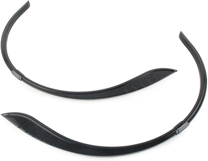 ya 23 10.7 baidi for Harley Tri-Glide Ultra FLHTCUTG Rear Fender Flares Skirts Trim Accent Black