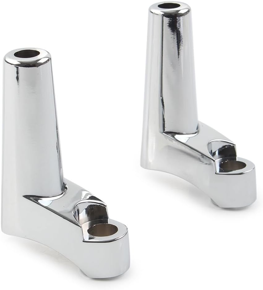 ya 2 8.15 for Harley Dyna Sportster XL883N Front Turn Signal Mounts Relocation Kit Chrome