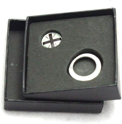 ya 5 8.10 Fits for MINI Cooper Countryman Black Union Jack Engine Start Stop Button Ring Decor